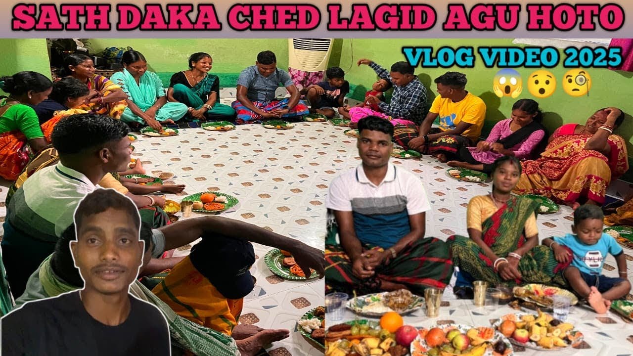 BHAGNA BAHU LAGID SAAT DAKA||NEW SANTHALI VLOG VIDEO 2025
