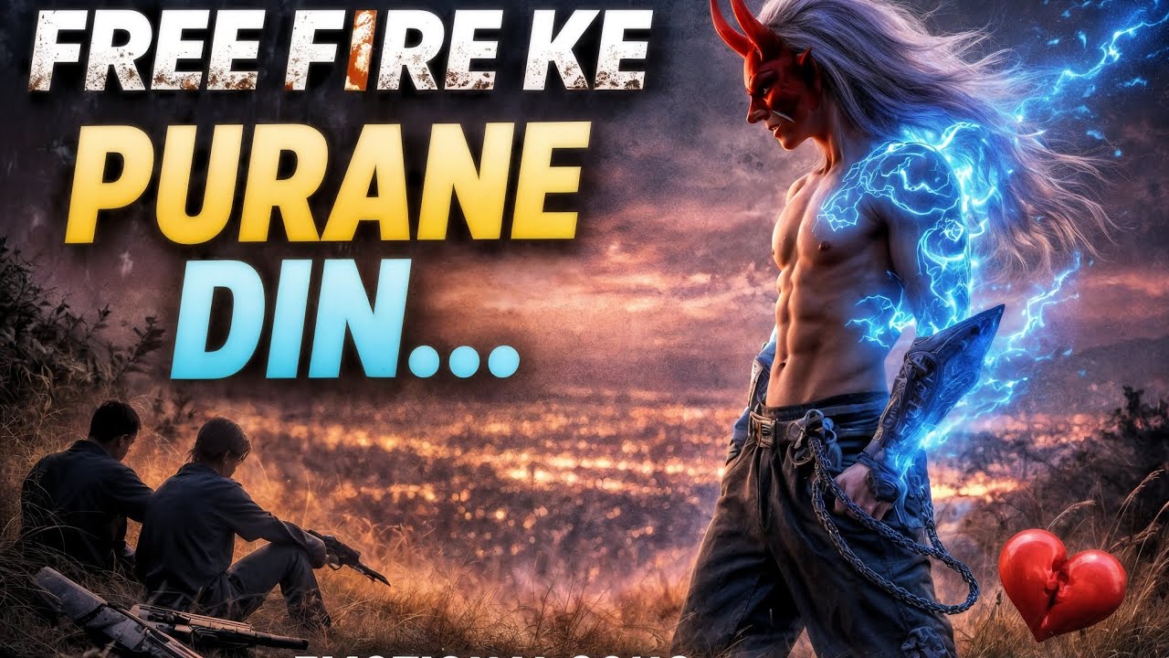 Free Fire Ke Purane Din ❤️| Free Fire Old Days 🤐| Full Song ❤️| #freefire #song