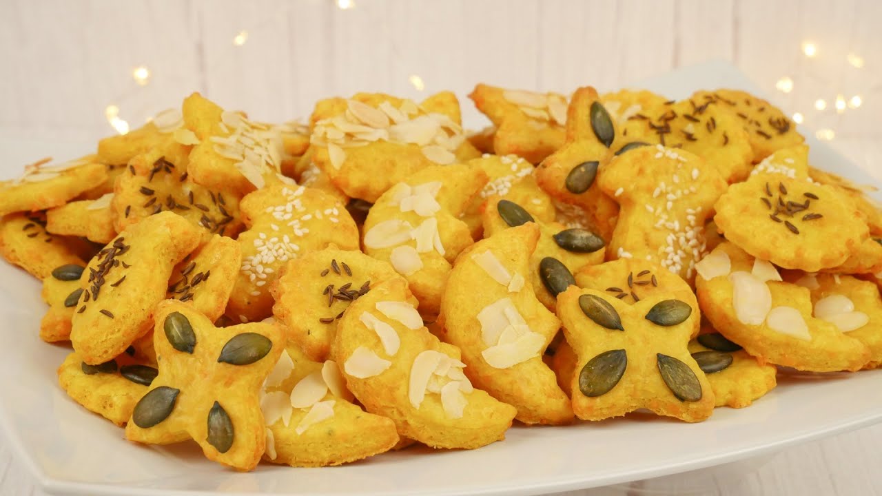 Käse Plätzchen herzhafte Cookies