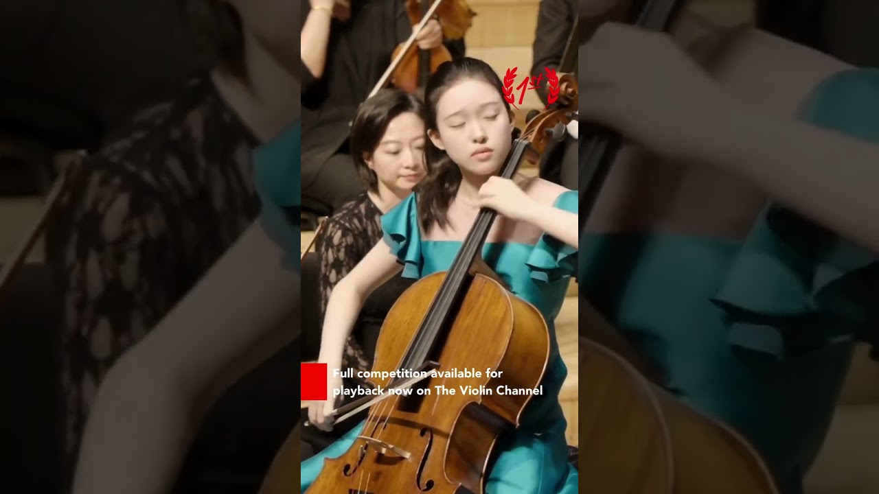 First Prize at the 6th Annual Schoenfeld International String Competition Cello Division
