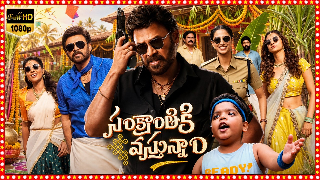 Sankranthiki Vasthunam Telugu Full Length HD Movie | Venkatesh | Meenakshi | Aishwarya Rajesh