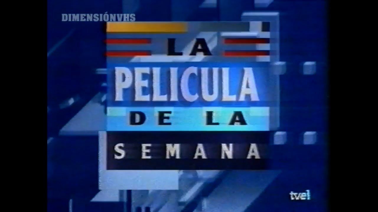 Bloque de publicidad y promos TVE1 (1993) Incluye cabecera de La Película de la Semana