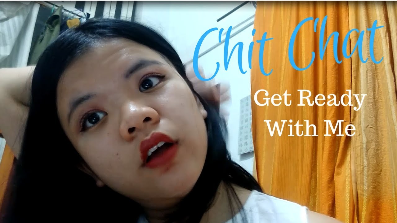 Chit Chat GRWM | Red-Toned Glam Makeup