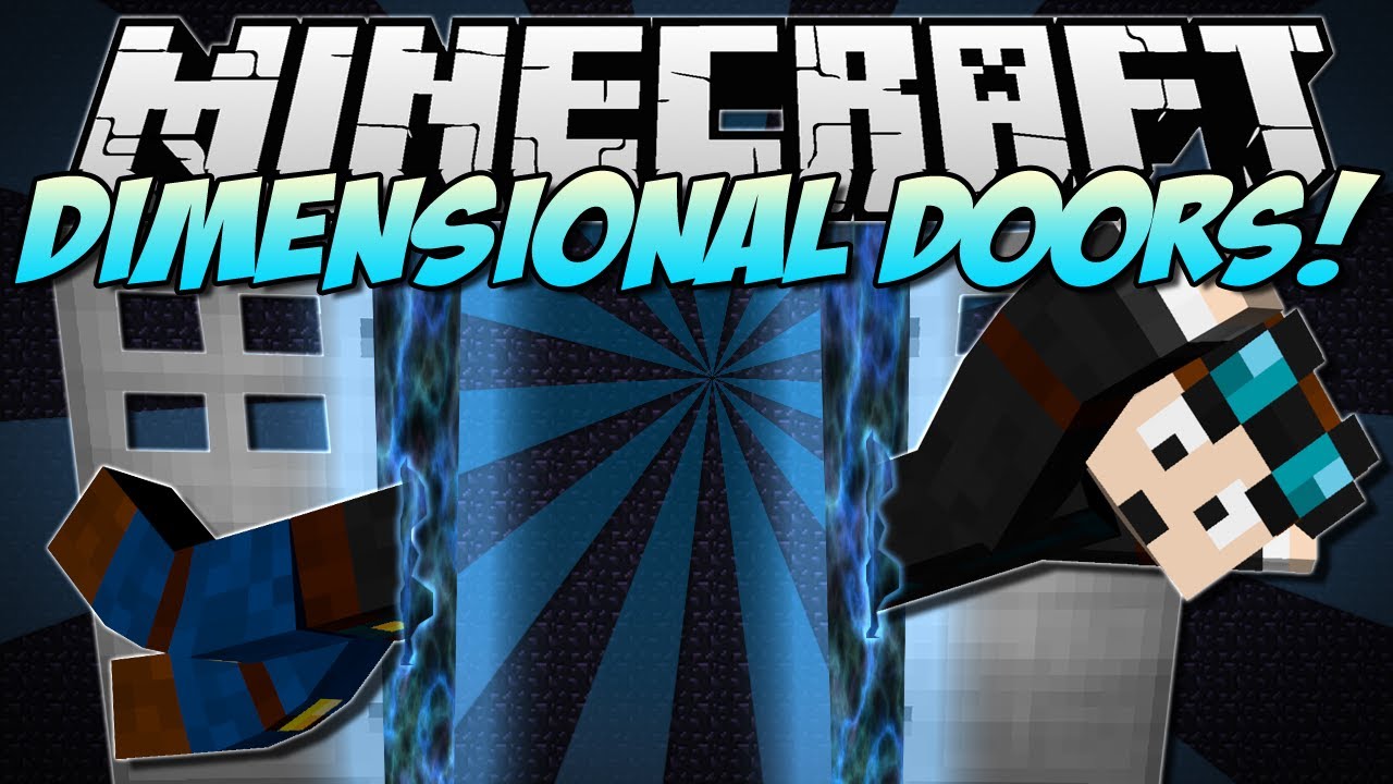Minecraft | DIMENSIONAL DOORS! (Create your own Dimensions!) | Mod Showcase [1.5.2]