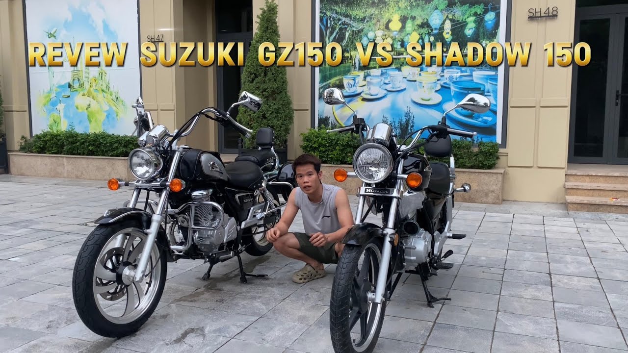 SO S&Aacute;NH SUZUKI GZ150-a VS HONDA SHADOW 150
