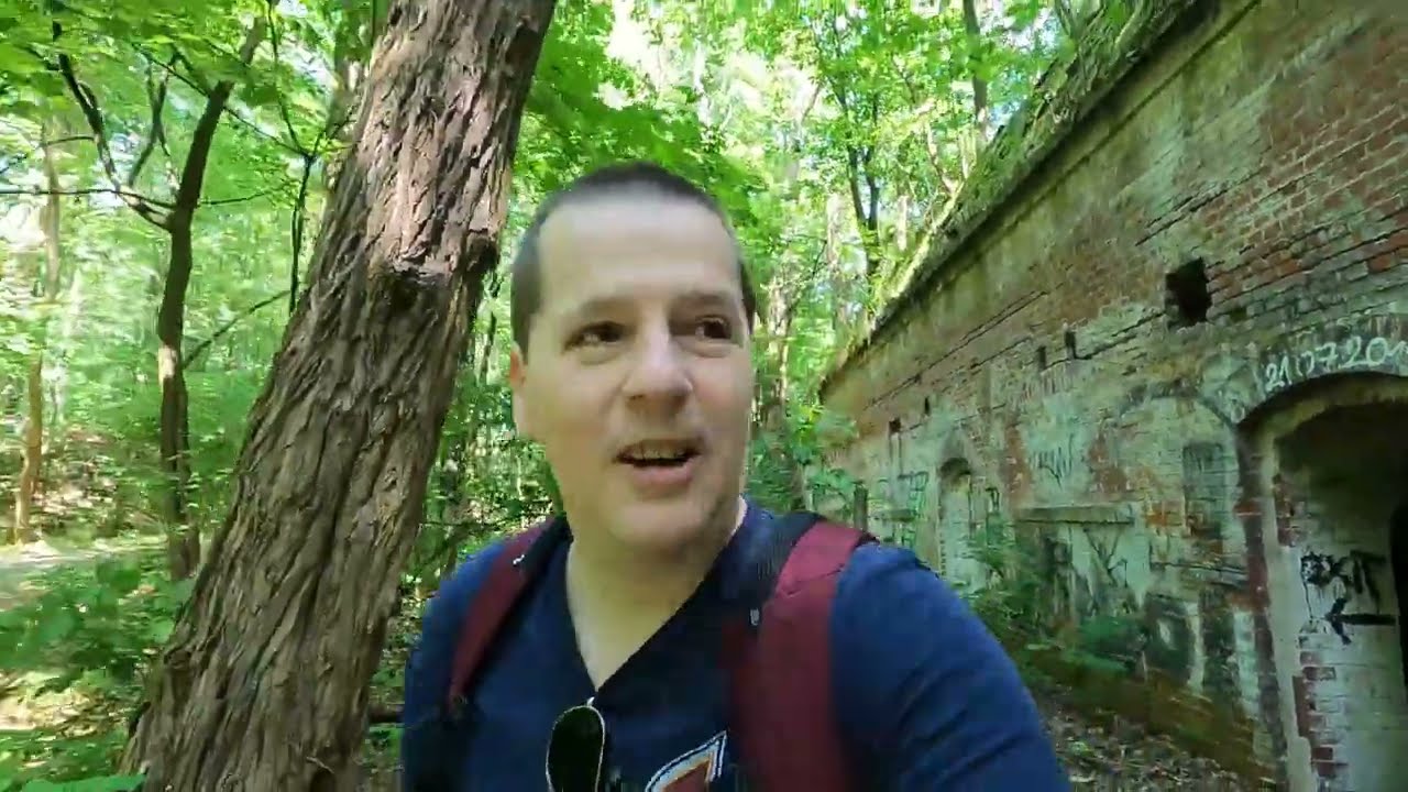I Took a TINY TRAIN by the LAKE in POZNAN and Discovered an Old Fort in the Woods.