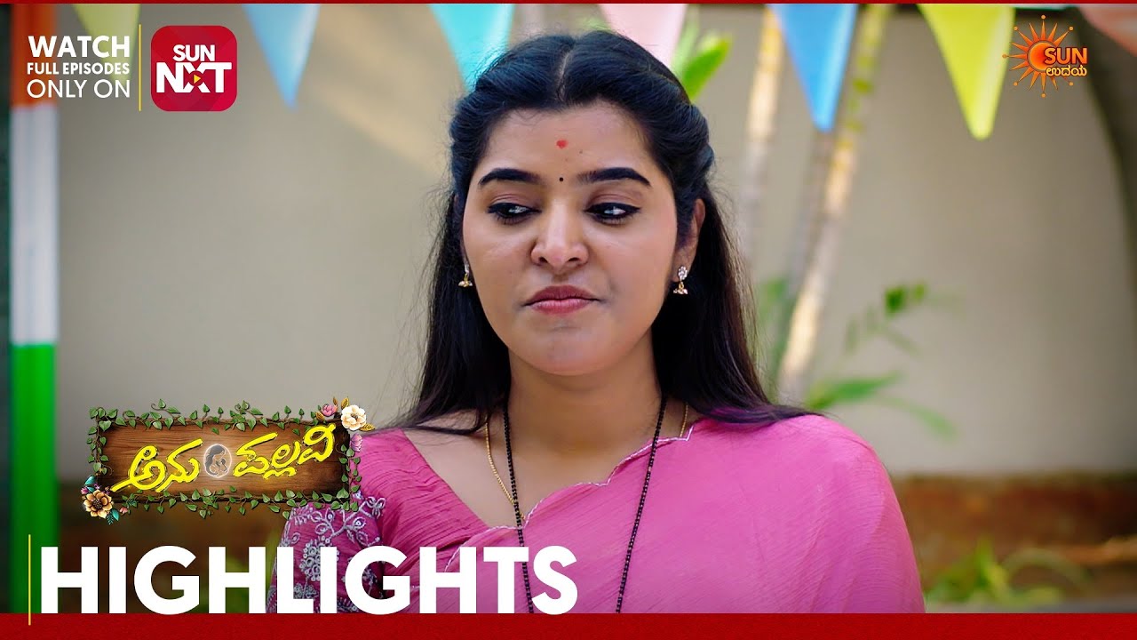 Anu Pallavi - Highlights | Full EP free on Sun NXT | 31 Mar 2026 | Sun Udaya