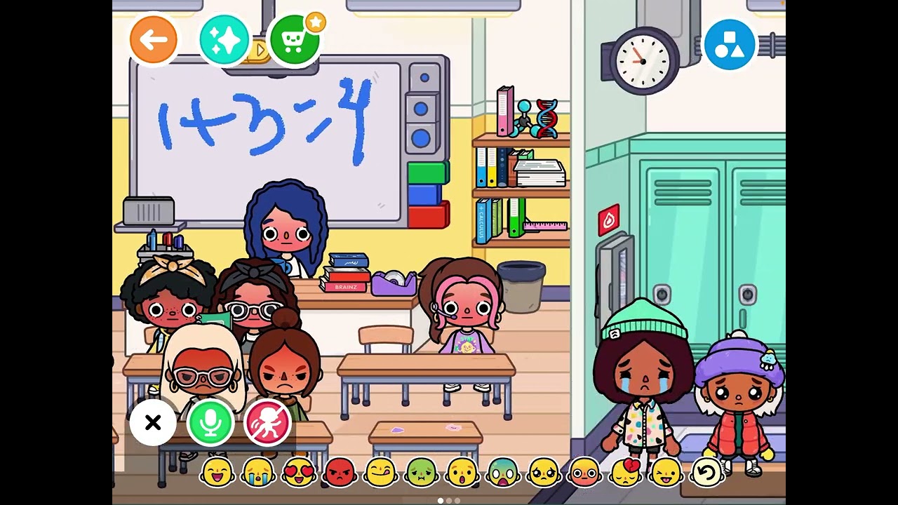 School day in the life with friends 
