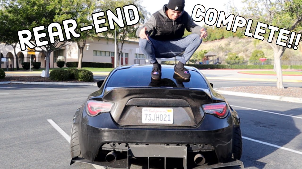 EVERY FRS/BRZ NEEDS THIS!! VIS Carbon Fiber Trunk Install