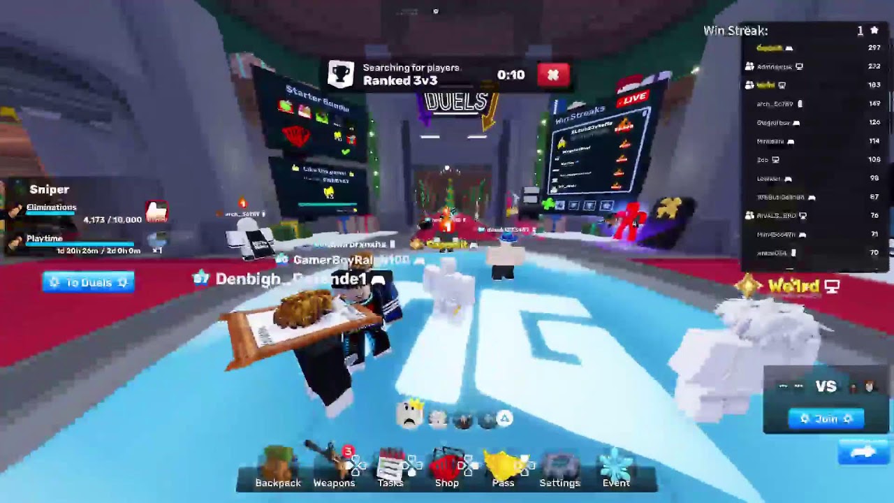 hraju rivals s váma