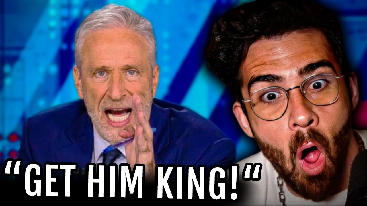 Jon Stewart WRECKS Conservative Senator In Interview | Hasanabi reacts