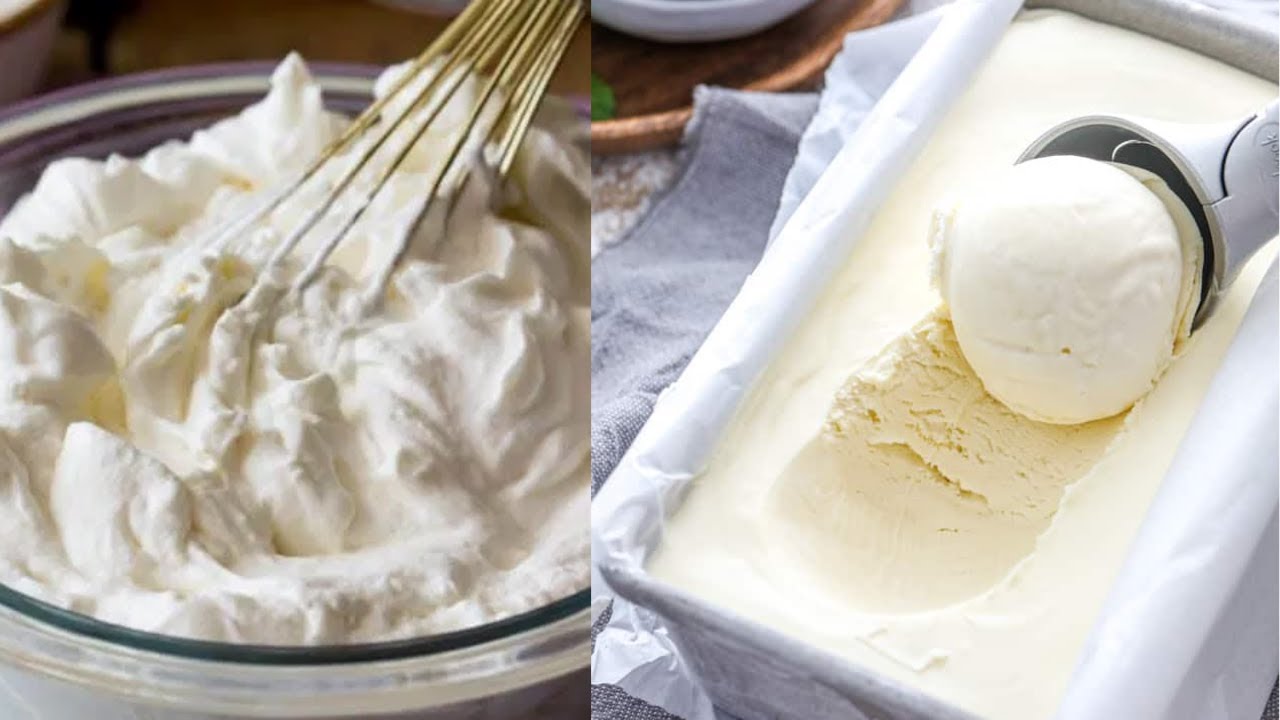 Как приготовить собственное мороженое🍨 из концентрированного молока и сгущенного молока🍦