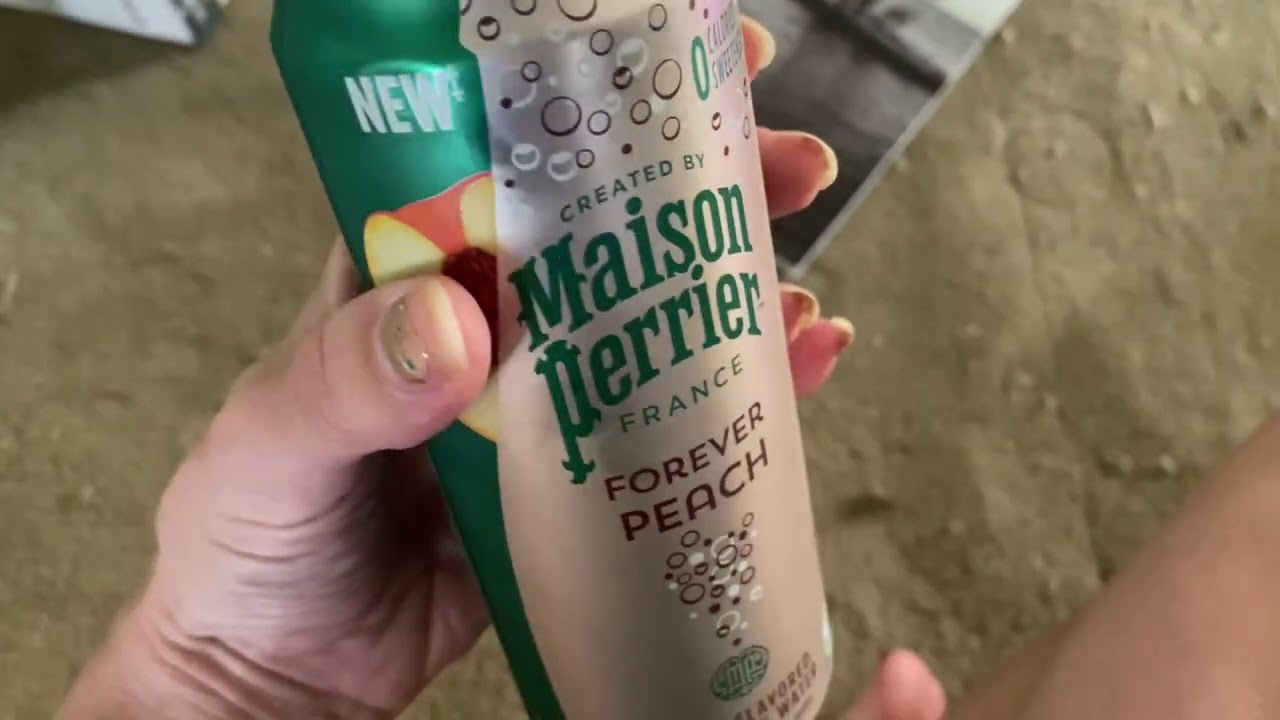 Honest Review Perrier Forever Peach Sparkling Water