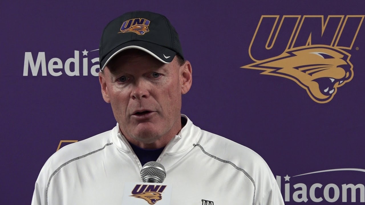 UNI Football Press Conference - Oct. 1, 2018 - OLine / Ryan Clanton / Eli Dunne