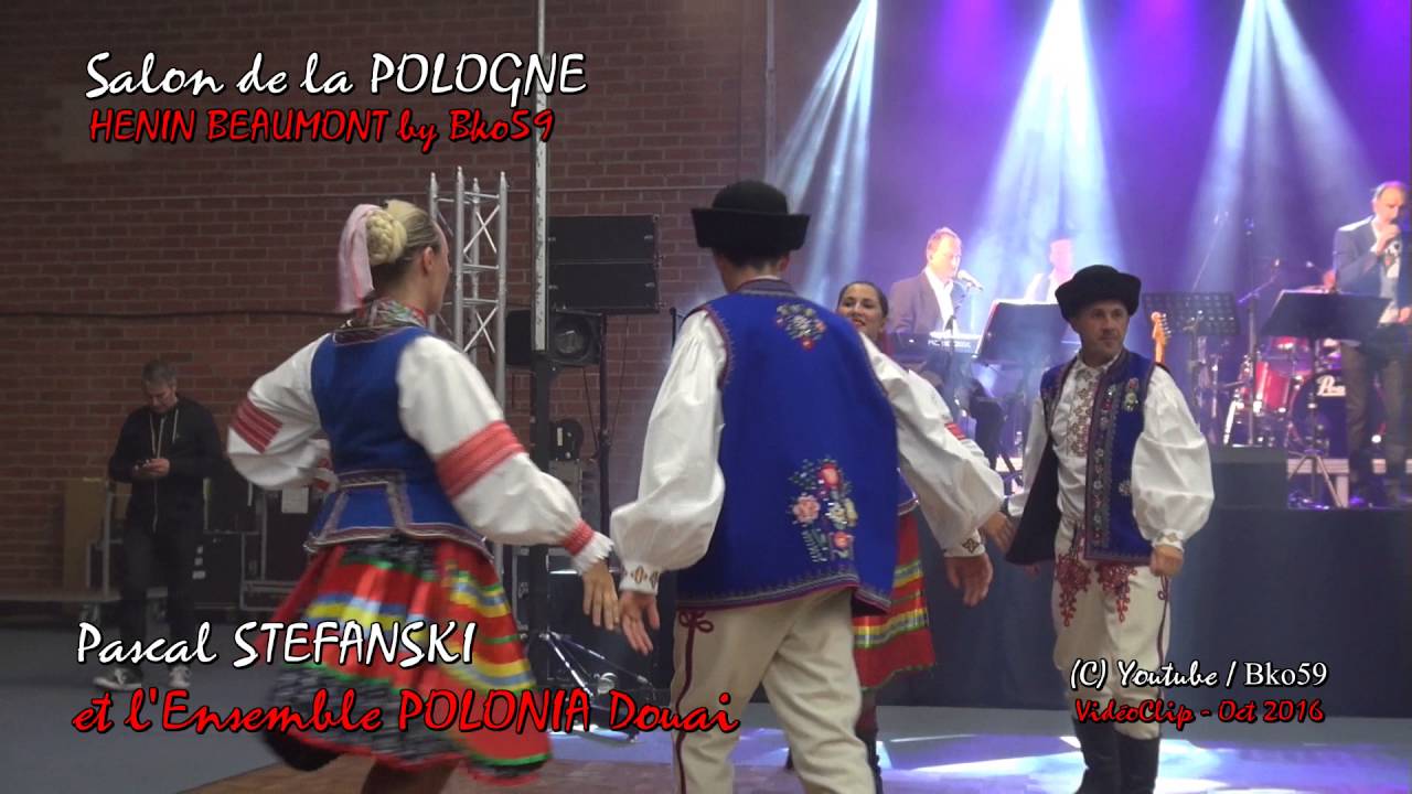 Avec Pascal STEFANSKI, POLONIA DOUAI danse LEMKO au Salon de la Pologne  (2)