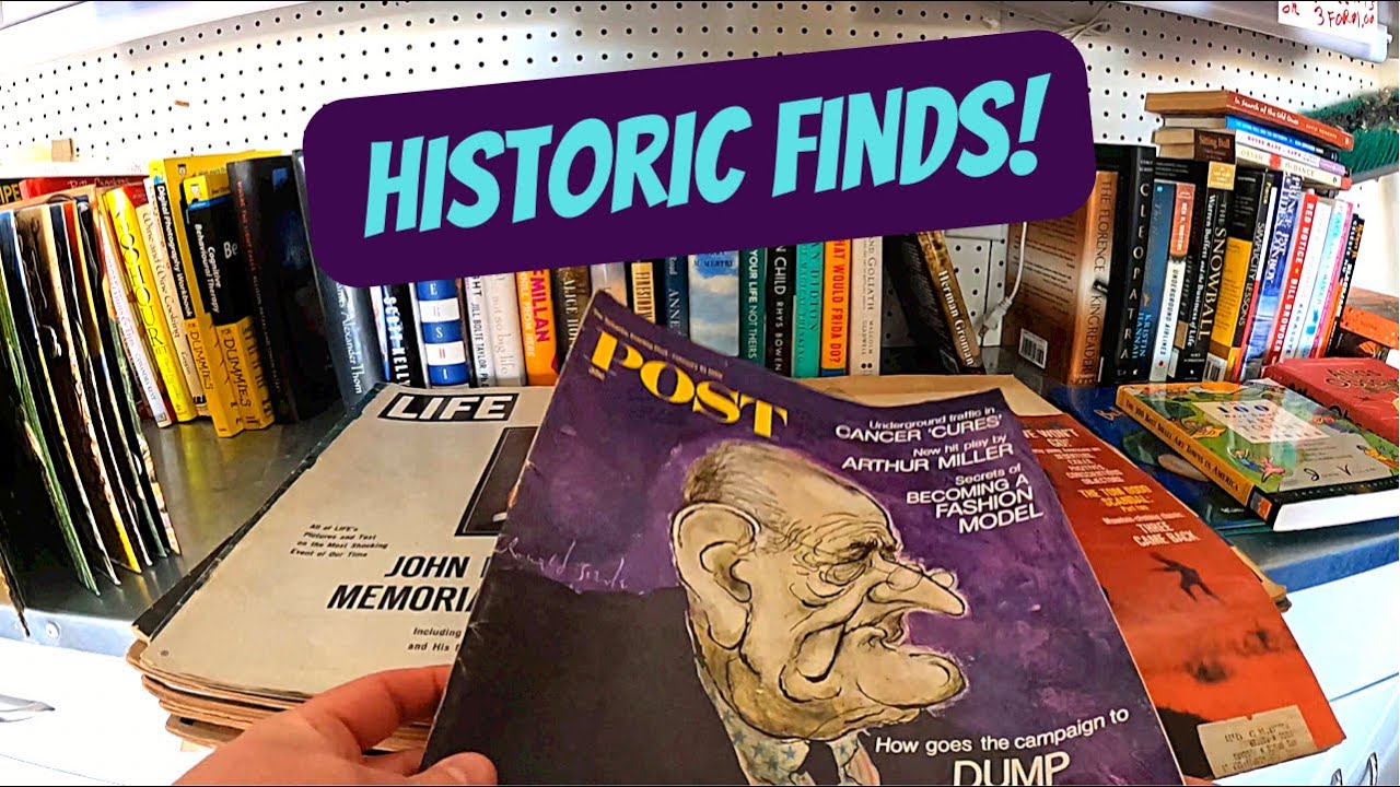 HE KNEW I COULDN’T RESIST THESE YARD SALE TREASURES