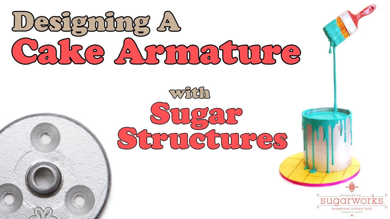 How to Design a Custom Cake Armature using Sugar Structures