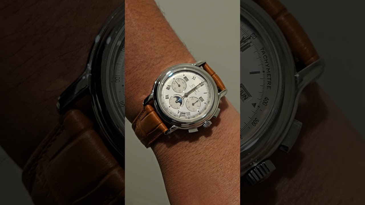 2010 Zenith El Primero Chronomaster T Triple Calendar Chronograph  02.240.410 - Tripple date change