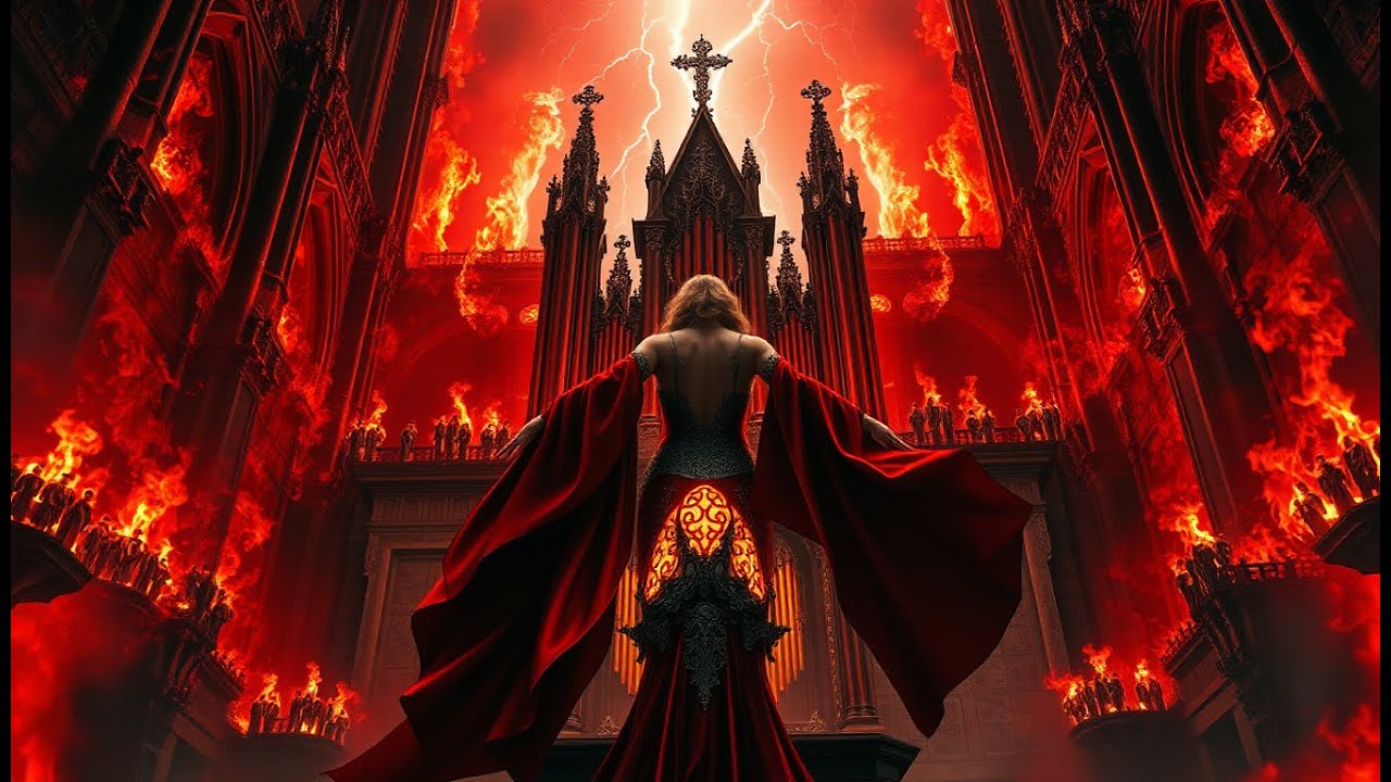 SANCTUARY OF FIRE | Epic Symphonic Metal (Female Vocals, Gothic Choir, Fiery Guitar Solo)