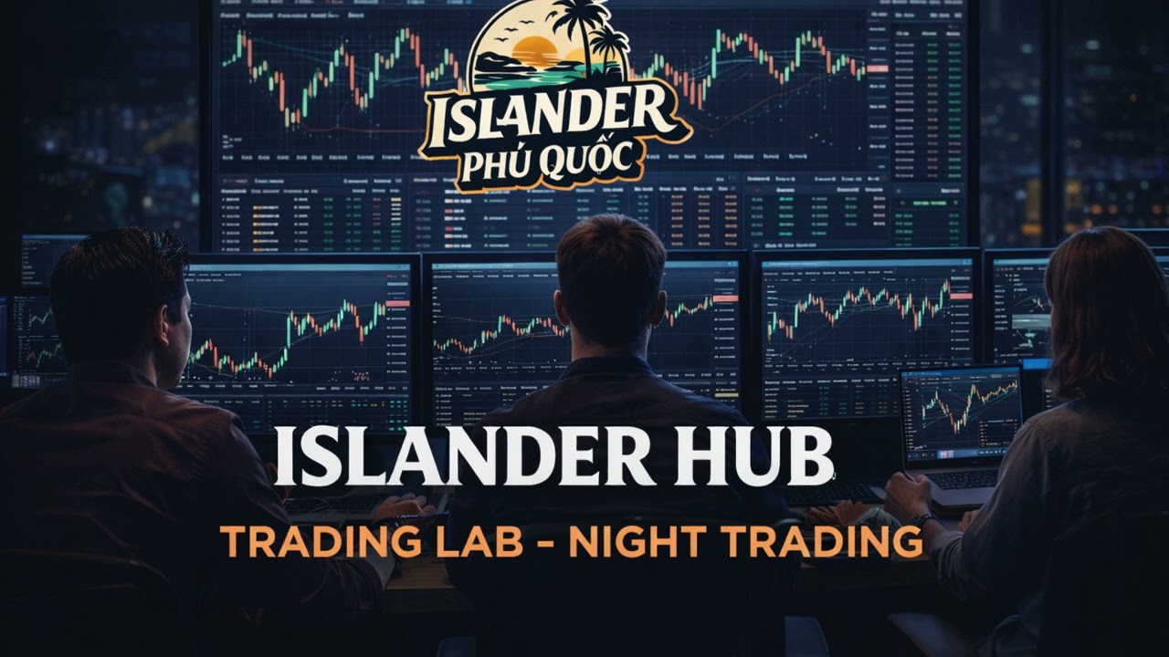 ISLANDER HUB TRADING LAB NIGHT TRADE #IslanderHub #IslanderCafeCoworking