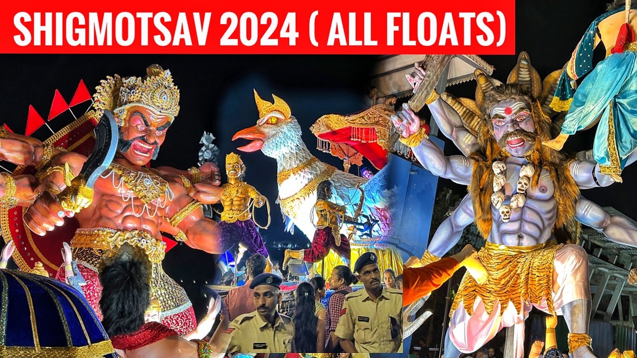 Shigmotsav 2024 All Floats | Shigmotsav Goa | Narkasur in Goa | Shigmo 2024