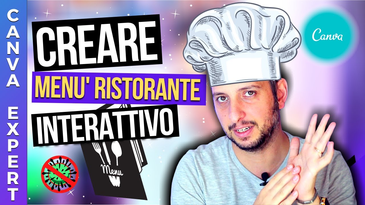 Come Creare un Menù Interattivo per Ristoranti con Canva | ANTI COVID (Qr-Code)