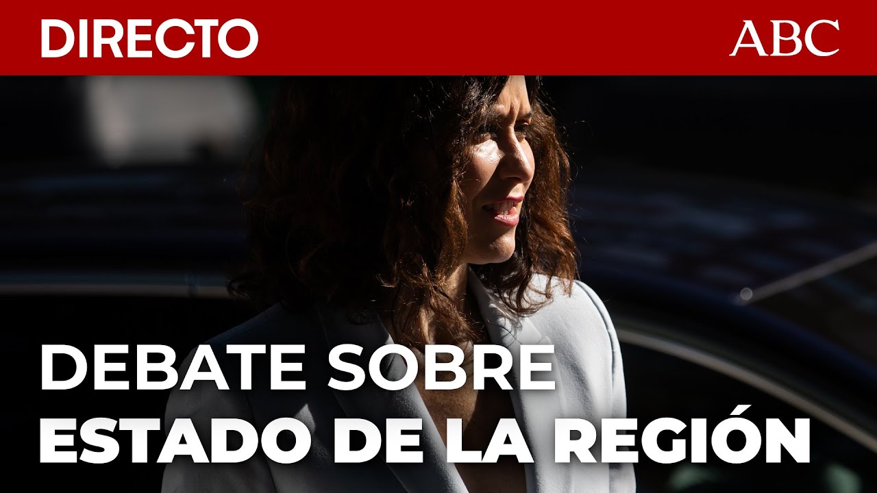 🔴 DIRECTO | SEGUNDA JORNADA del DEBATE del ESTADO de la REGIÓN en la ASAMBLEA de MADRID