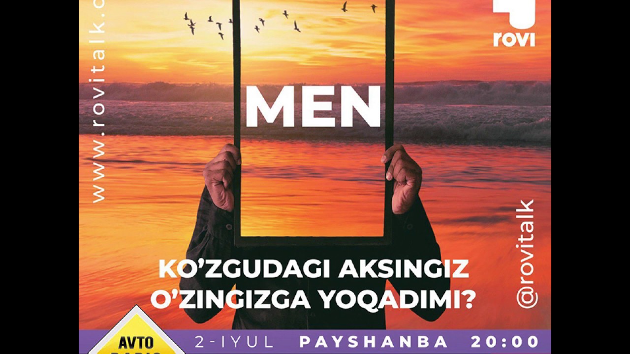 Ko'zgudagi aksingiz o'zingizga yoqadimi? 02. 07. 2020. AVTO RADIOdagi efir.