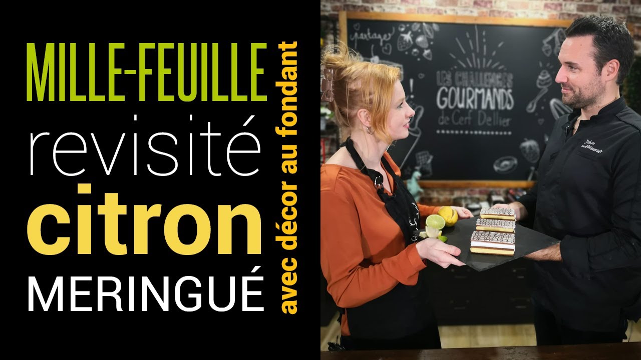Mille-feuille façon tarte au citron meringuée 🍋