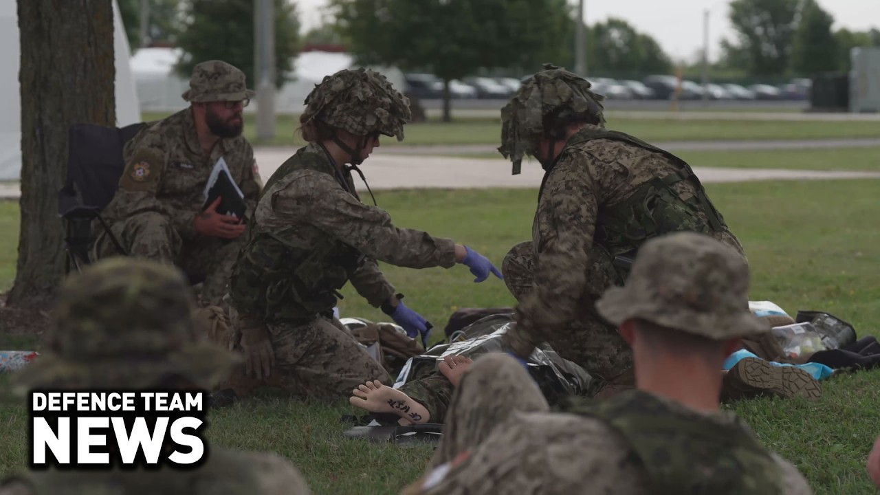 Defence Team News | Training the next generation of Combat Medics