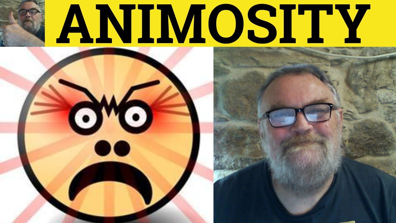 🔵 Animosity Meaning - Animosity Examples - Animosity Defined