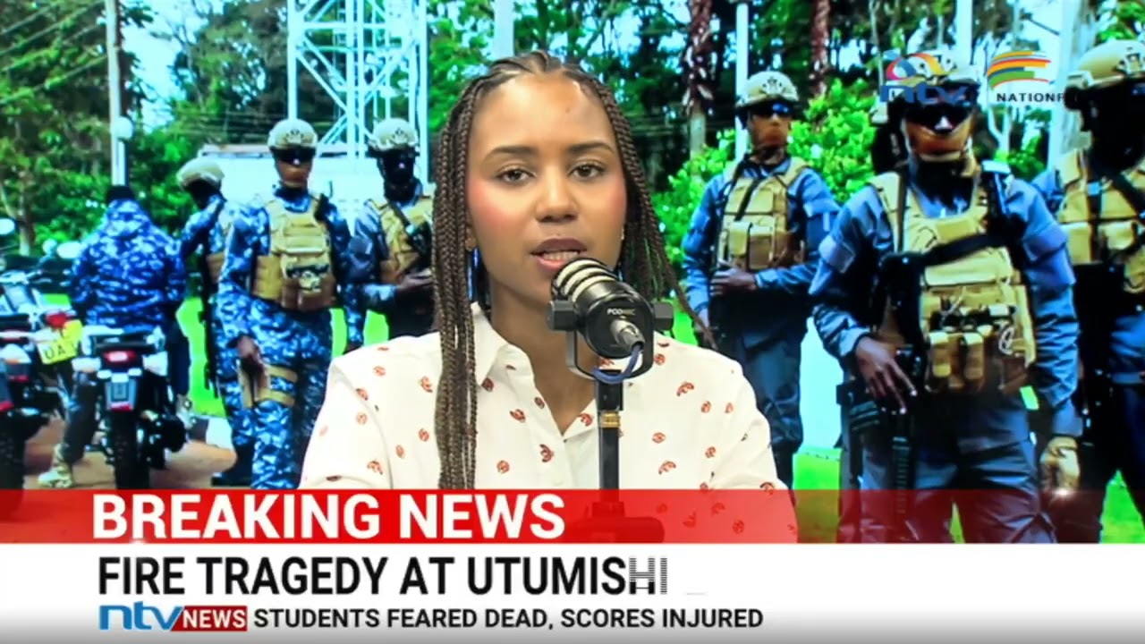 BREAKING: Fire tragedy at Utumishi Girls Academy