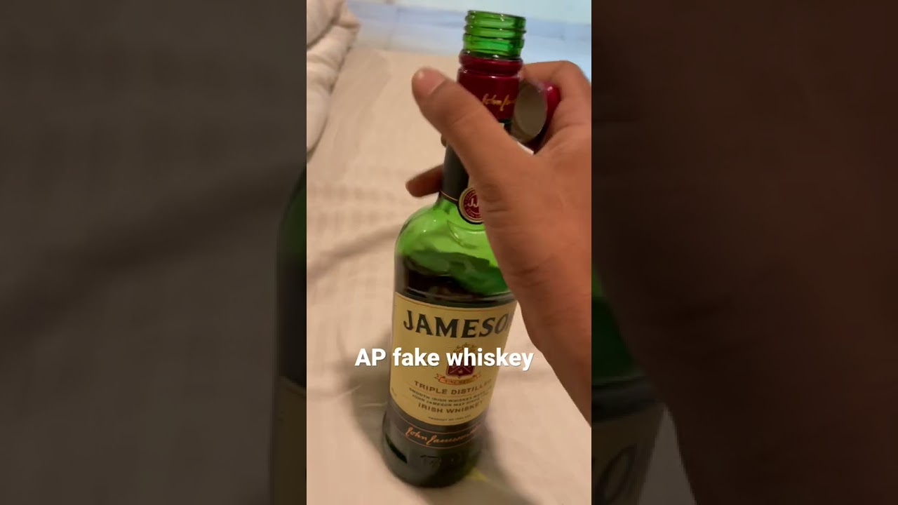 Fake whiskey