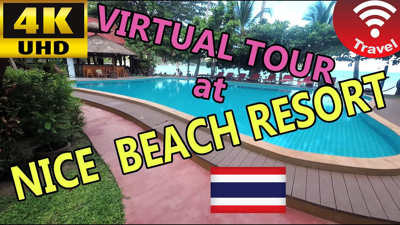Virtual Tour at Nice Beach Resort, Thong Nai Pan Yai Beach (4K UHD)