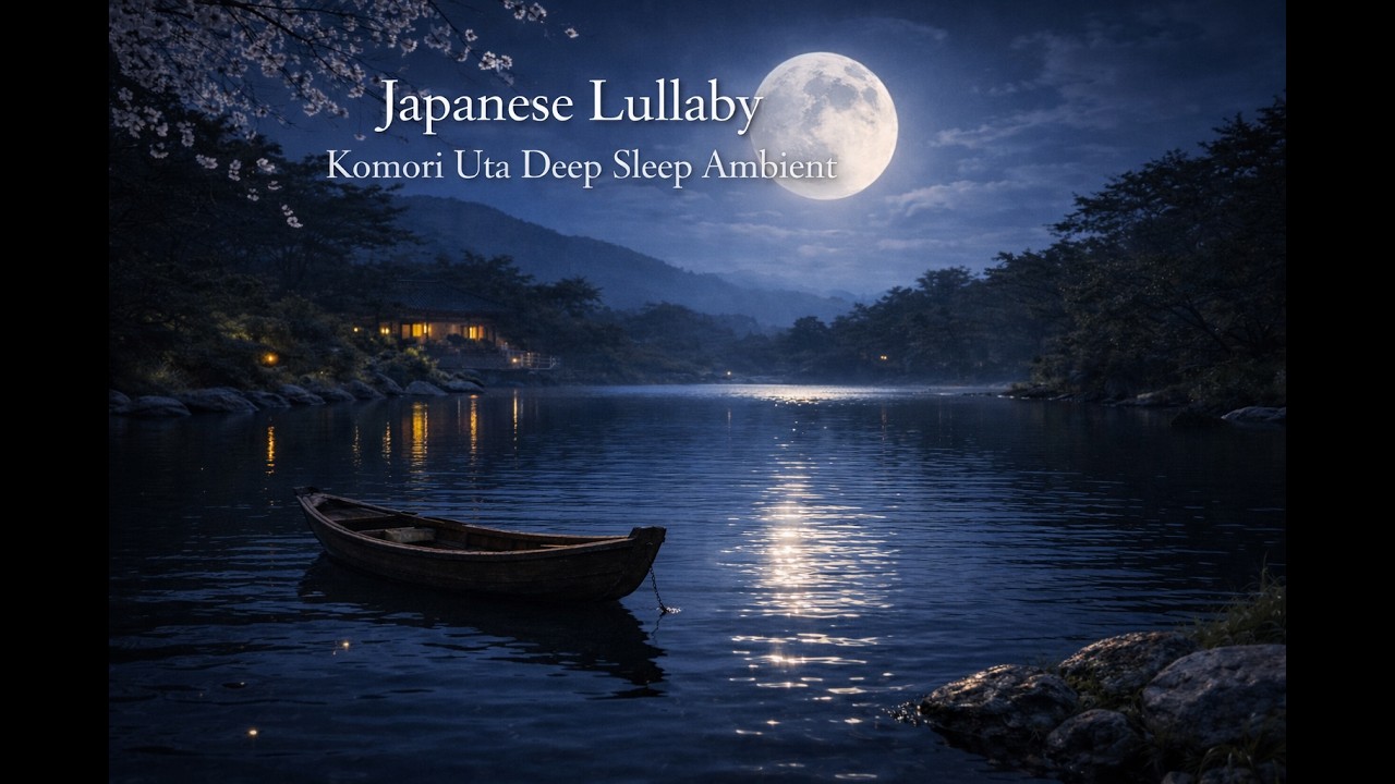 Japanese Lullaby – Komori Uta Deep Sleep Ambient (3 Hours)