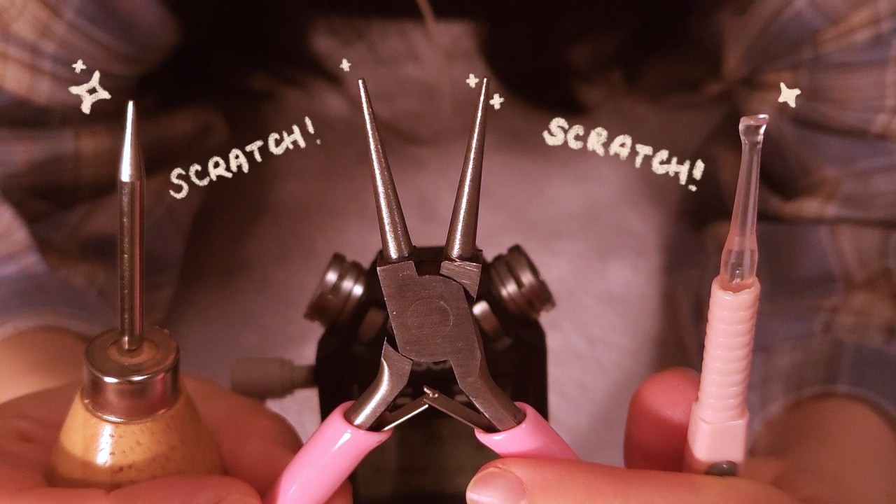 ✦ Somewhat Uncomfortably Abrasive Mic Scratching Tascam ASMR ✦ 타스캠 x Tascam DR-05