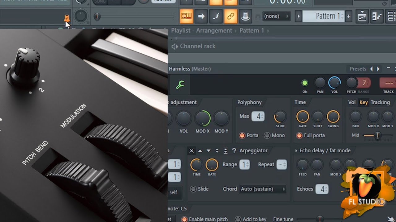 Comment utiliser le pitch et la modulation sur fl studio 20 | Tuto pitch modulation fl studio