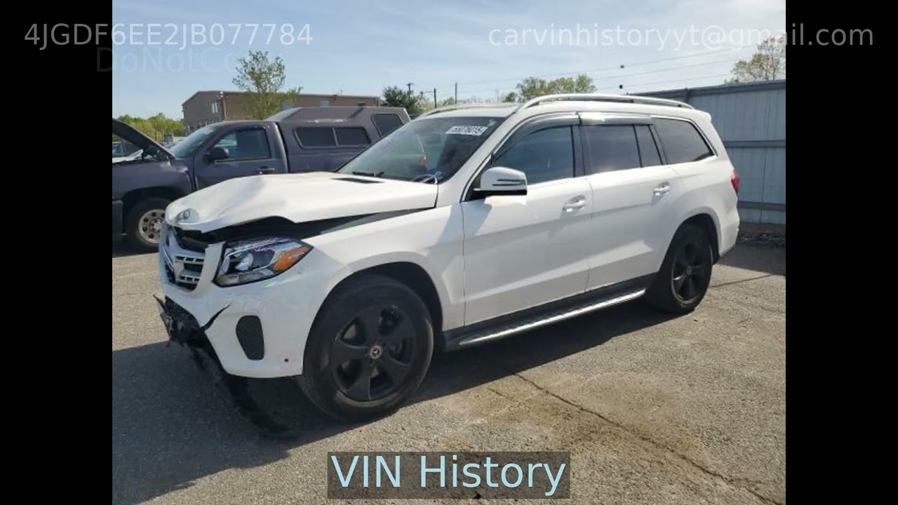 2018 Mercedes-benz Gls-class 450 4matic 2018 4JGDF6EE2JB077784