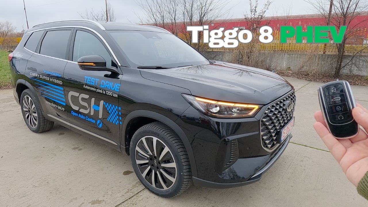 2025 Chery Tiggo 8 CSH (Plug-in Hybrid) POV Test Drive