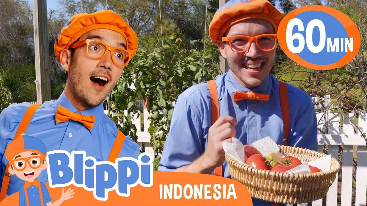Memetik buah | Blippi Bahasa Indonesia - Video Anak-Anak | Petualangan Blippi