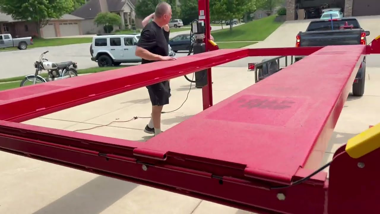 How to Move a Bendpak 4 Post Lift