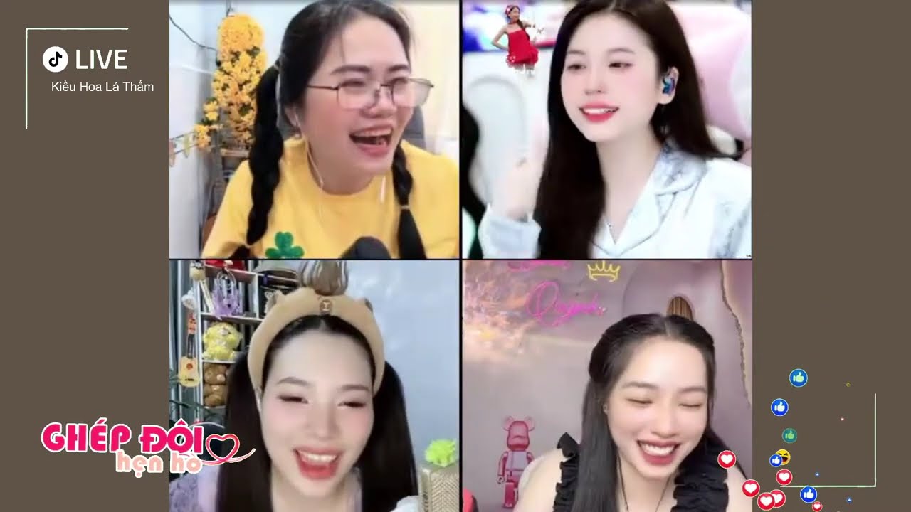 Trực tiếp Kiều Hoa Lá Thắm ghép đôi 25/1/2026