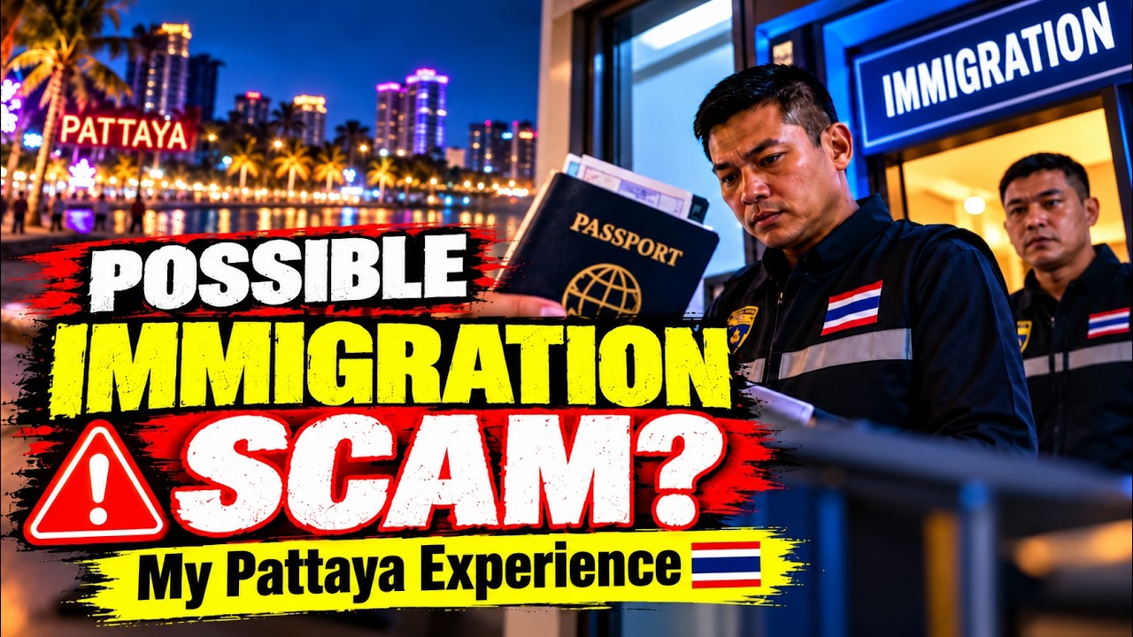 Concerning Immigration Encounter Pattaya - Safety Tips at End of Video