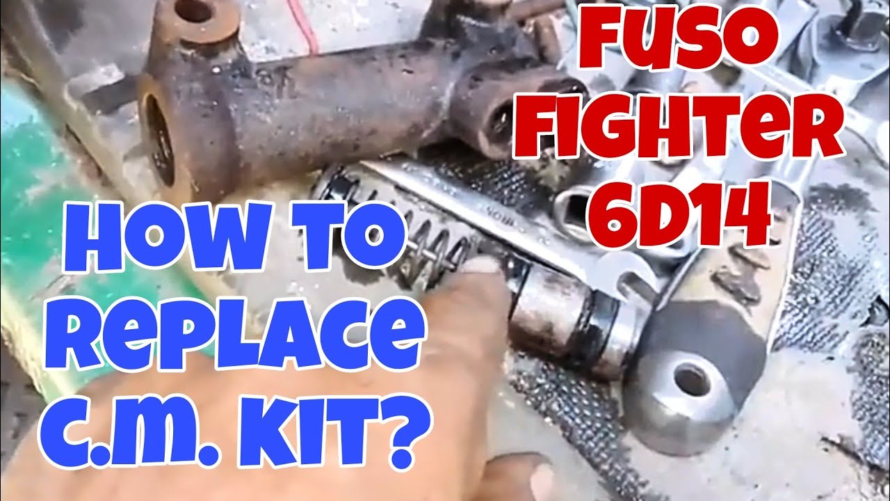 # How To Check and  Fix Clutch Master Cylinder, NO Bleeding FUSO FIGTHER 6D14