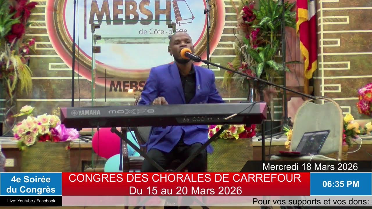 Congrès des Chorales | Eglise MEBSH De Cote-plage | 18 \03\2026