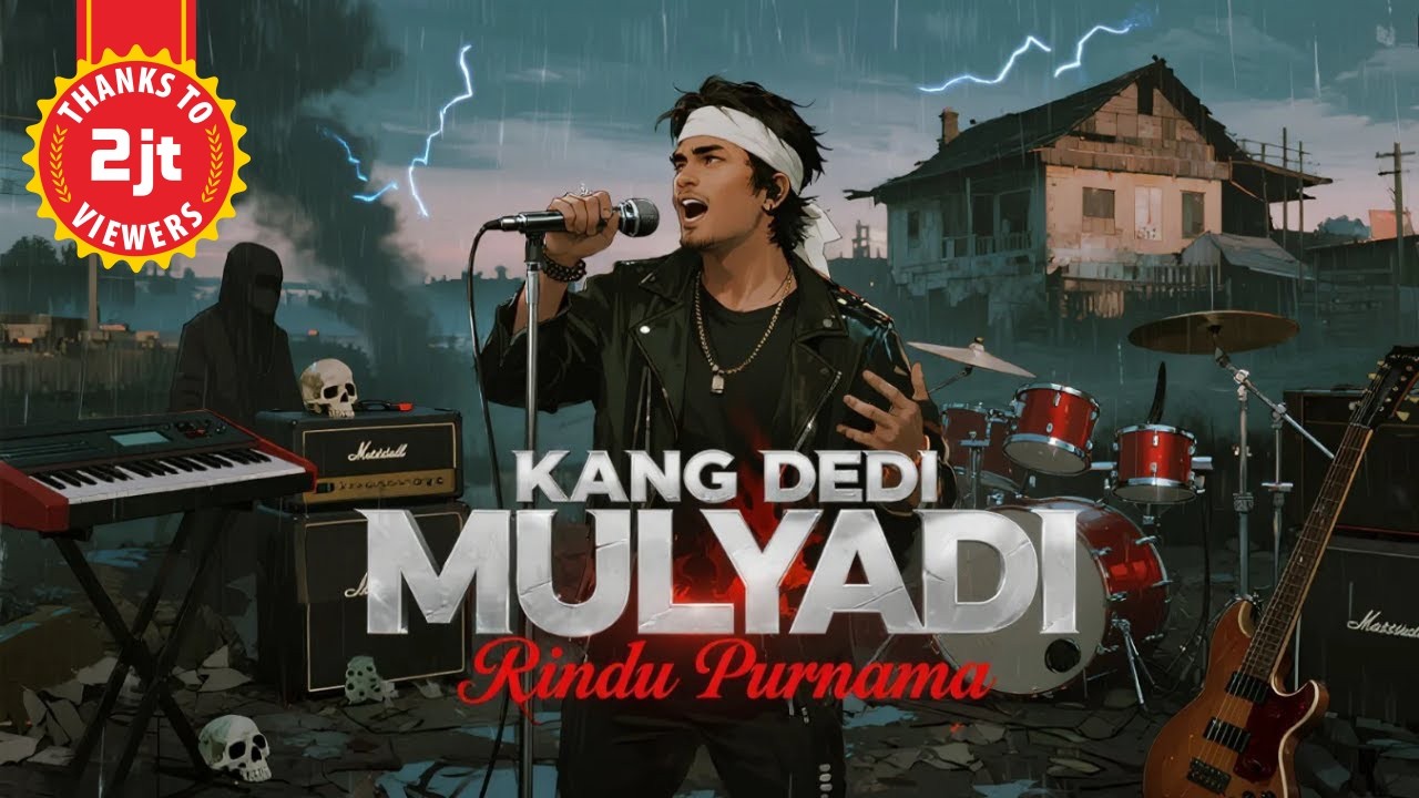RINDU PURNAMA - KDM CIPTAAN DEDI MULYADI | COVER ROCK METAL (MALE VOCAL) | REQUEST
