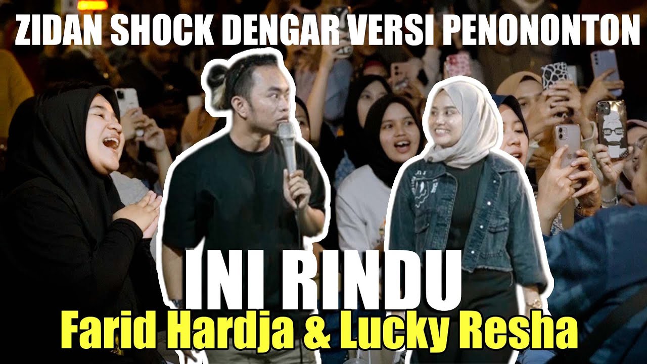 Ini Rindu - Farid Hardja & Lucky Resha (Live Ngamen) Zinidin Zidan ft. Yaya Nadila