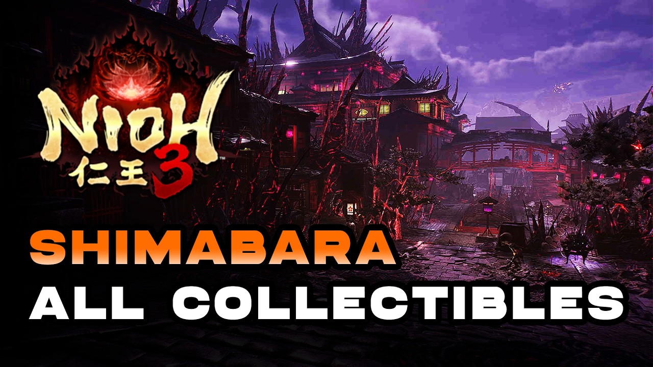 Nioh 3 - Shimabara 100% All Collectible Locations (Route Guide)