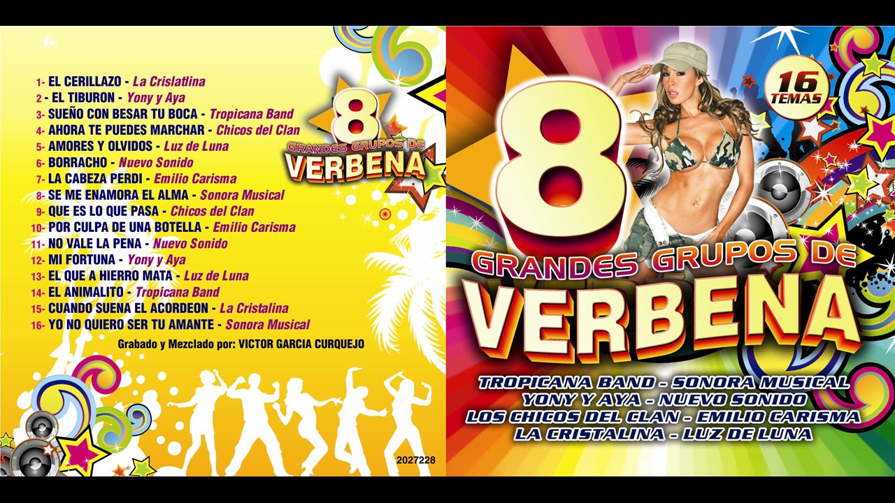 8 grandes grupos de Verbena