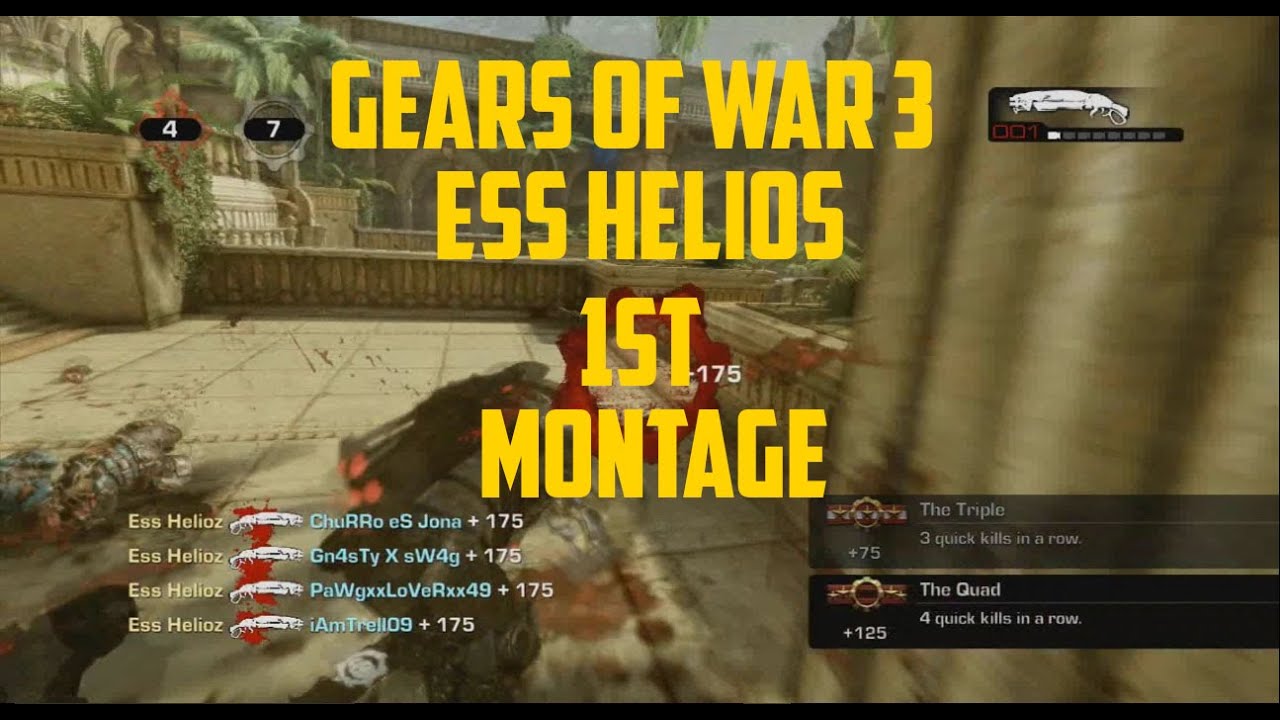 Ess Helios 1st Ever Gears of war 3 Montage